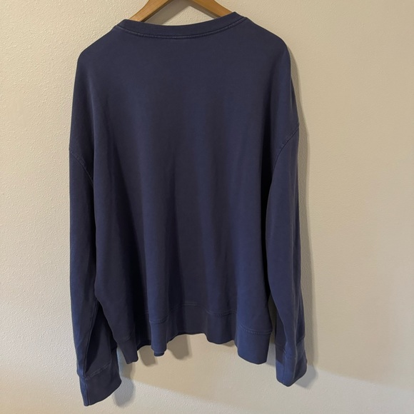 Disney Park Mickey Mouse Crewneck Sweatshirt Blue Retro Distressed Graphic-XL - Picture 2 of 11